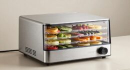 top stainless steel food dehydrators