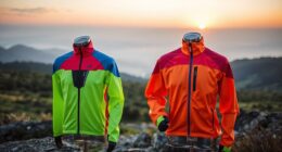 top windproof running jackets
