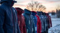 winter running jackets with reflectivity