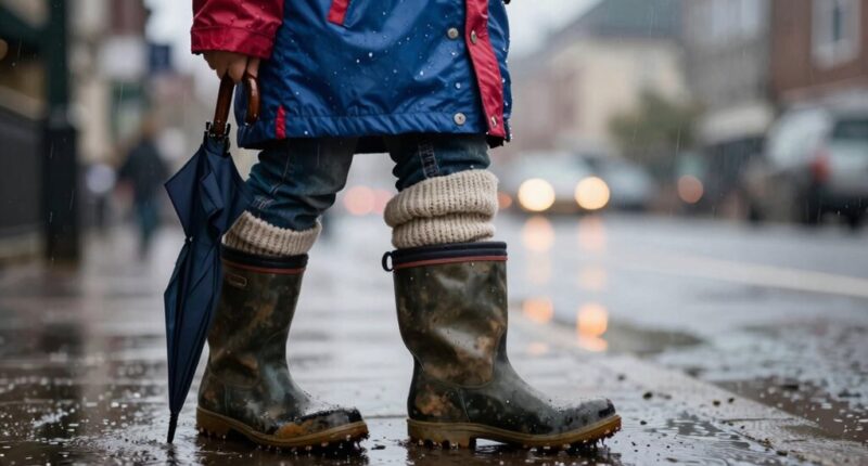 adaptable rainy cold attire