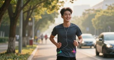 balanced sound for running