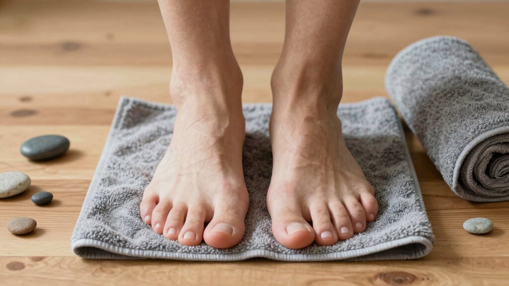 barefoot exercises strengthen foot muscles