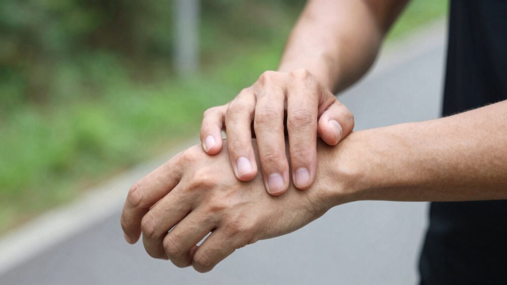 breathing and foot strike