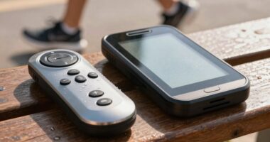button or touch control