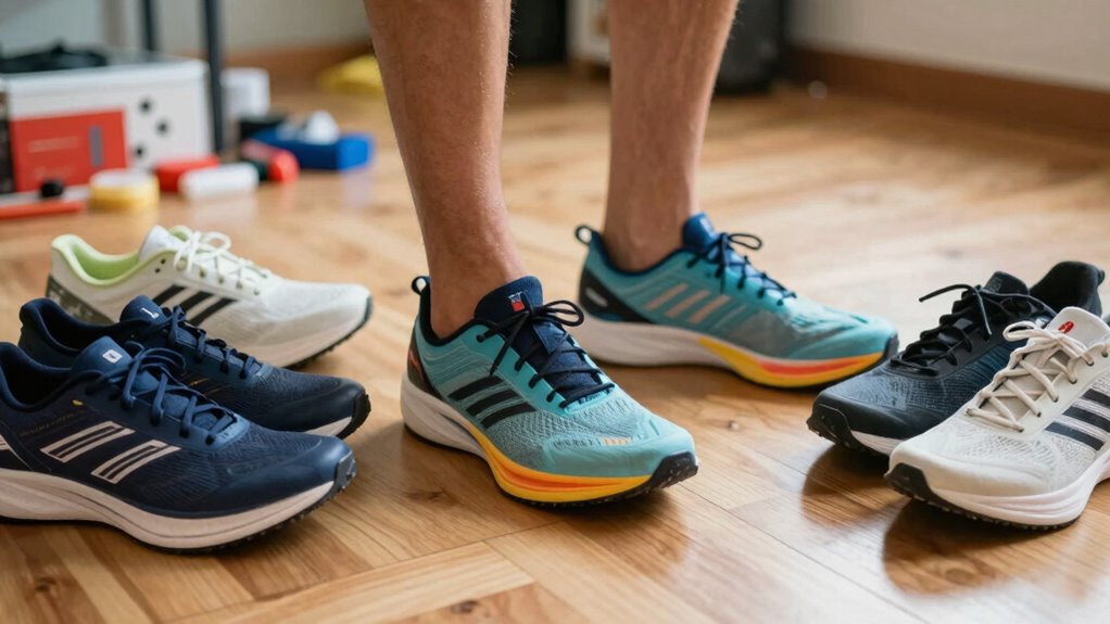 choose appropriate race shoes