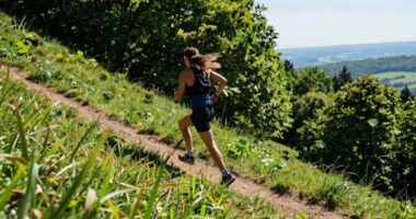 decline training versus flat running