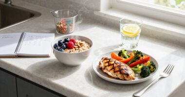designing meals for training
