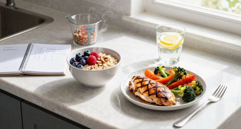 designing meals for training