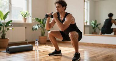 dumbbell strength training for runners