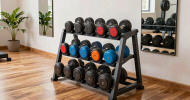 efficient dumbbell organization solution