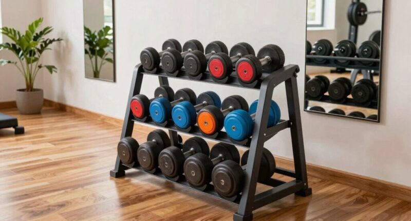 efficient dumbbell organization solution