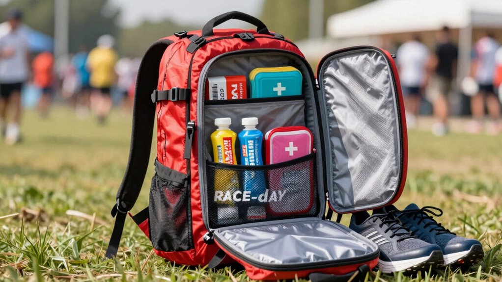 efficient race day packing