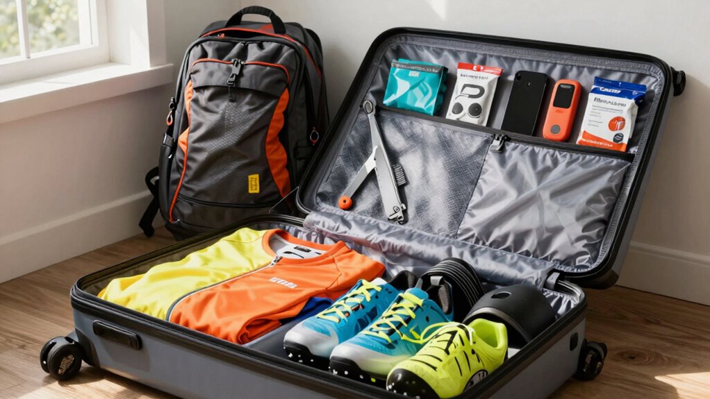 efficient race weekend packing
