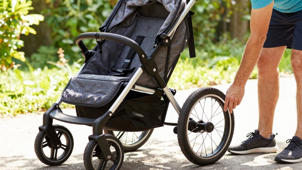 jogging stroller safety checks