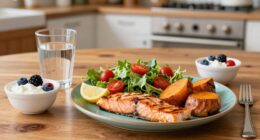 light meals before exercise