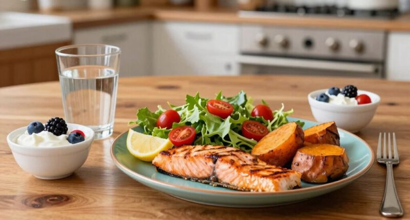 light meals before exercise