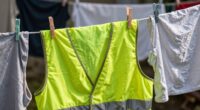 maintain reflective gear visibility