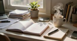 maintain steady habits amidst chaos