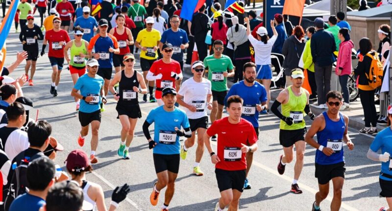 maintain steady race pace