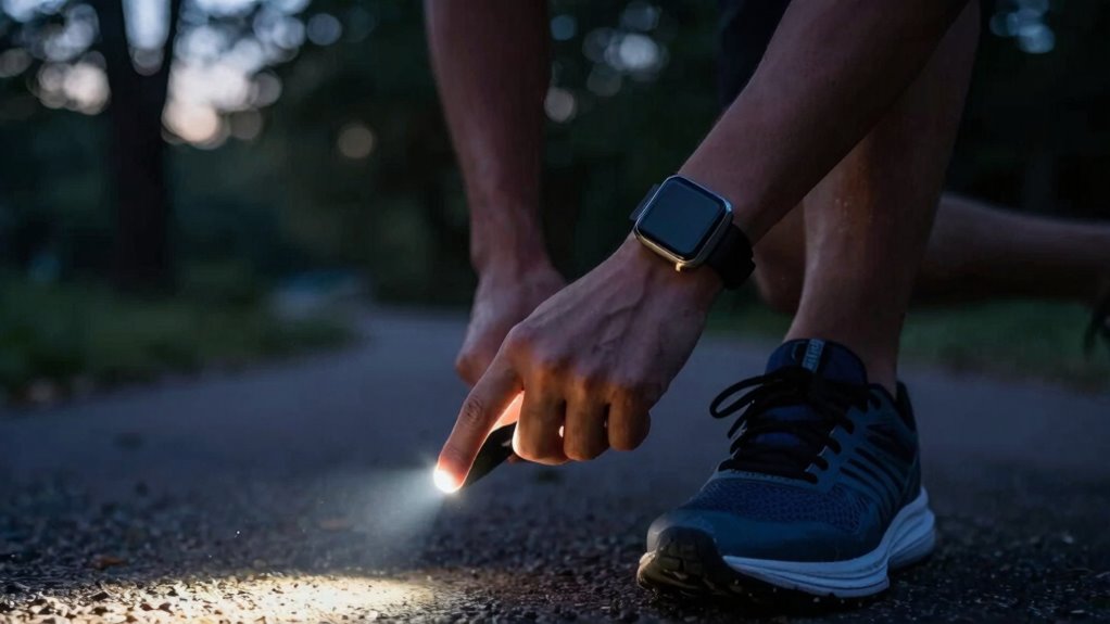 maximize smartwatch flashlight usage