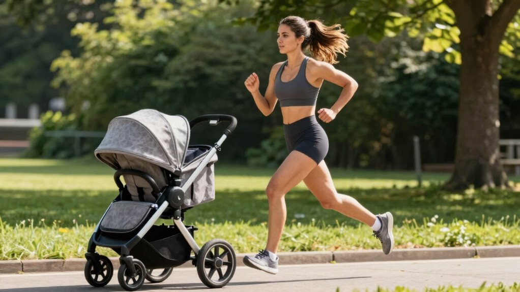 mindful stroller running techniques