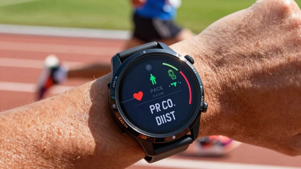 optimal race watch setup