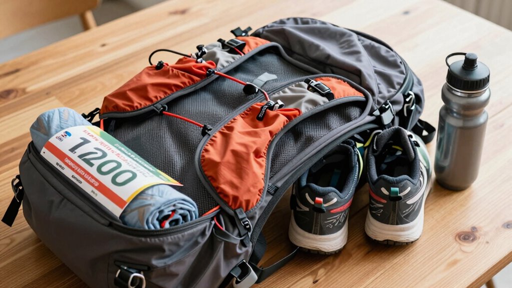 optimized race weekend packing