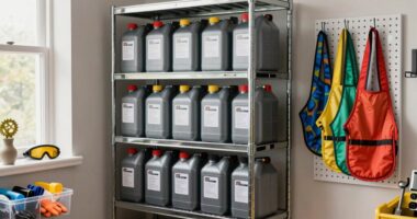 organize gear and fuel