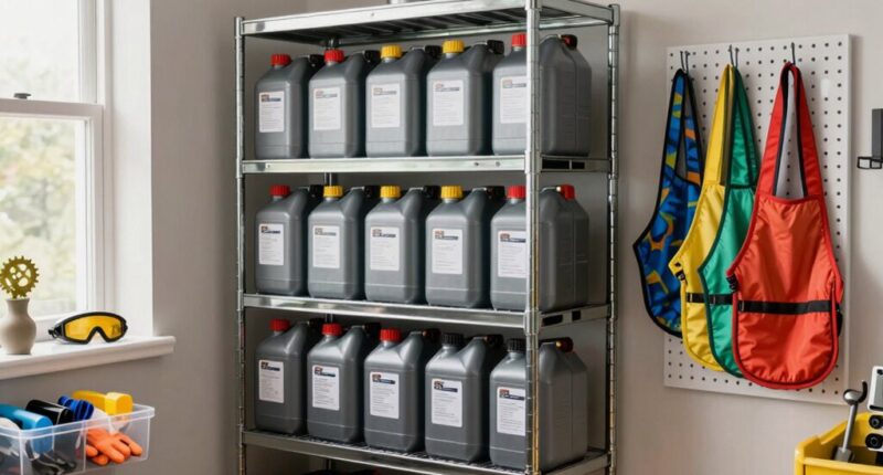 organize gear and fuel