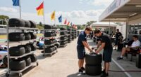 organized relaxed race preparation