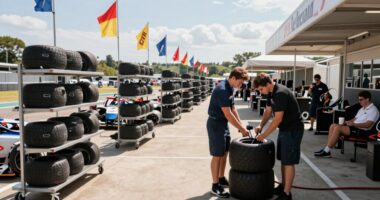 organized relaxed race preparation