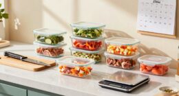 organized weekends through meal prep
