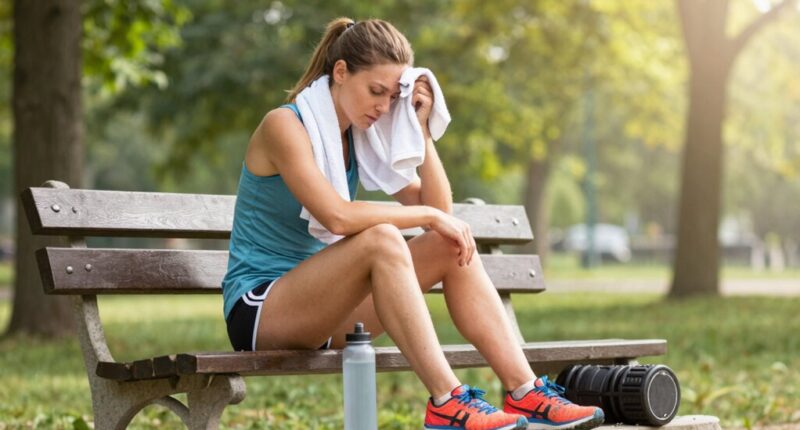 post run shin care