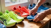 pre race shoe selection