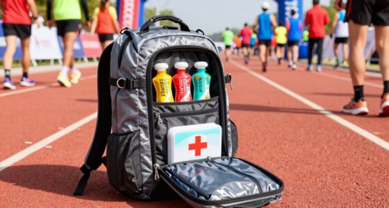 race day backpack drop organizer