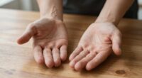 relaxed hands improve well being