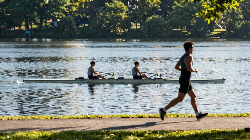 rowing complements running benefits