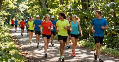 running as communal tradition