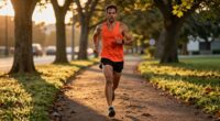 running daily promotes adaptation
