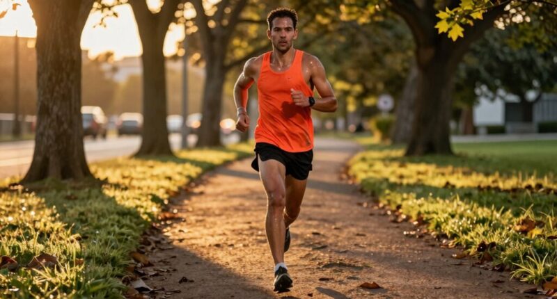 running daily promotes adaptation