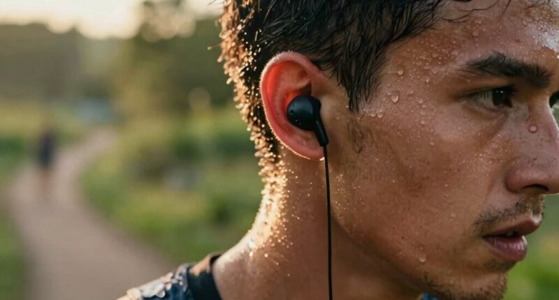 secure earbuds for humidity