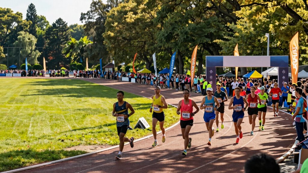 strategic scenic race finish