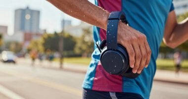 sweatproof running headphones review