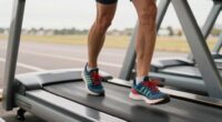 test shoes treadmill road
