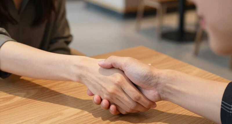 Blind date: ‘I hope my handshake wasn’t too much of a red flag’