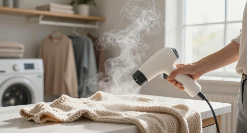 Ditch fabric softener and give jumpers a good steam: how to make your clothes last longer