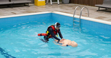 Freibad Vetschau Badeunfall