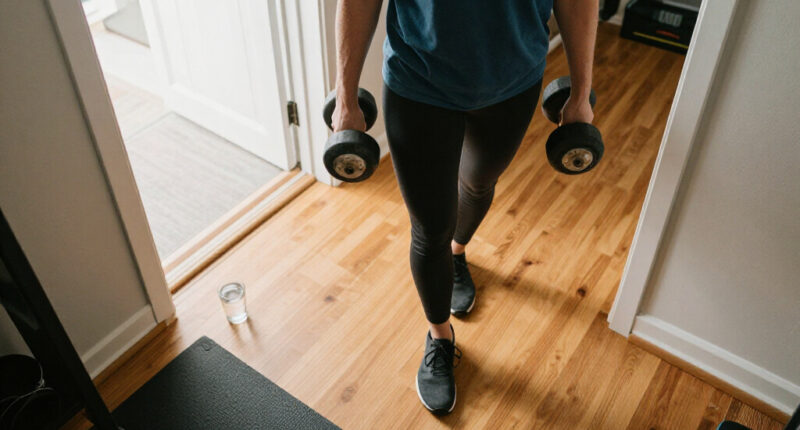 I Tried Picking Up Weights And Moving Them Every Time I Left The Room—what Happened Next Surprised Me