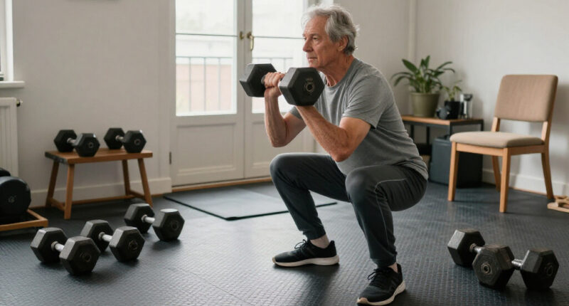 My 73-Year-old Dad Uses This Three-move Dumbbell Routine To Build Functional, Full-body Strength